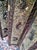 Wood Large Oriental Polychrome Wooden Screen, 1930 For Sale - Image 7 of 8