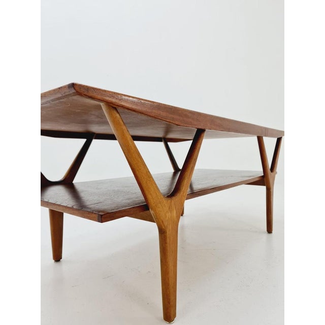 Wood Mid-Century Danish Teak Coffee Table by Henning Kjaernulf, 1960s For Sale - Image 7 of 11