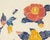 Paper Japanese Stencil Dyed Print by Kichiemon Okamura For Sale - Image 7 of 7