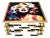 Marilyn Low Brass Table, 1980s For Sale