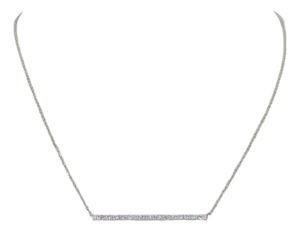 14k (585) White Gold - Natural VVS Diamond: Stunning Pendant With Chain