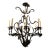 Dennis & Leen Biarritz Gilt Iron Chandelier For Sale