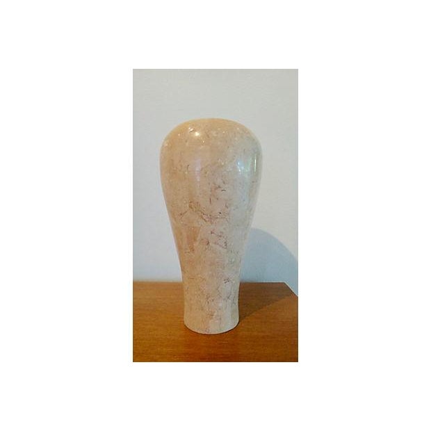 Pink Marble Oversize Sculptural Vase Chairish
