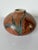 Vintage Handmade Brown Glazed Studio Pottery Vase With Abstract Drip Design – Signed For Sale - Image 10 of 11
