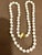 2020s Fine Cultured Akoya Pearl Necklace Length 18" , 14 Karat Yellow Gold For Sale - Image 5 of 8