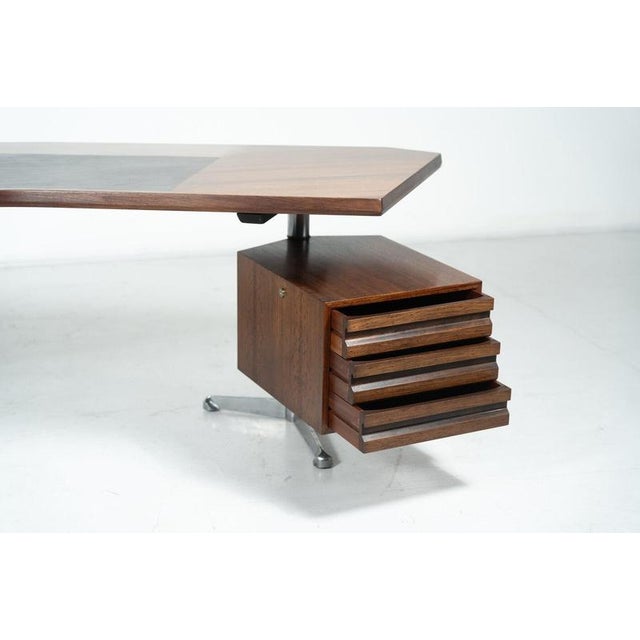T96 Boomerang Desk by Osvaldo Borsani for Tecno, Italy, 1956 For Sale - Image 15 of 18