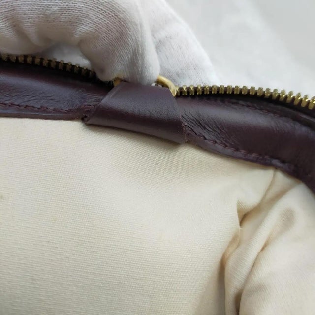 Contemporary 2000s Louis Vuitton Josephine Bordeau Monogram Hand-Bag 1 For Sale - Image 3 of 13