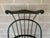Late 20th Century Nichols & Stone Olive Green Maple Comb Back Arm Chair For Sale - Image 5 of 10