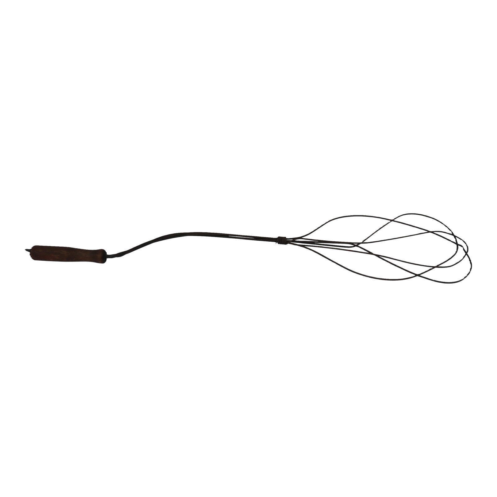 Antique Wood and Metal Rug Beater | Chairish