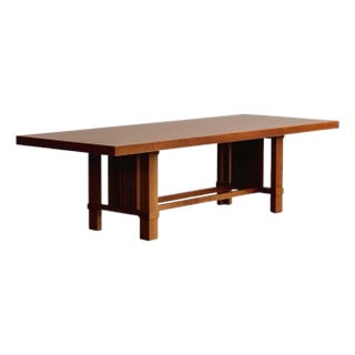 Model 608 Taliesin Dining Table by Frank Lloyd Wright for Cassina, 1986 For Sale