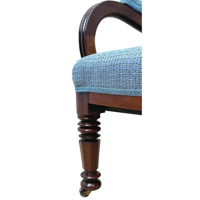 William Iv Mahogany Library Armchair, 1835 For Sale - Image 9 of 10