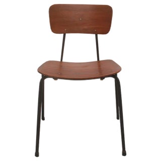 Industrial Style Plywood Chair, 1965 For Sale
