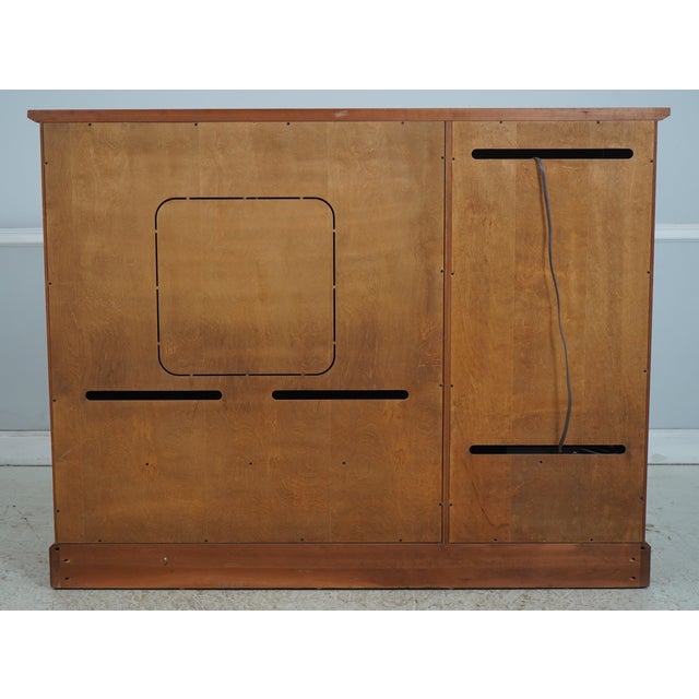 Stickley Arts & Crafts Cherry Tv Cabinet For Sale - Image 15 of 18