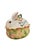 Fitz & Floyd "Le Lapin" Large Oval Covered Vegetable Bowl. This 1990’s ceramic serving dish is part of the "Le Lapin" (The...