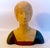 Late 19th Century Vintage Donatello "Unknown Woman" Renaissance Revival Polychrome Plaster For Sale - Image 12 of 12