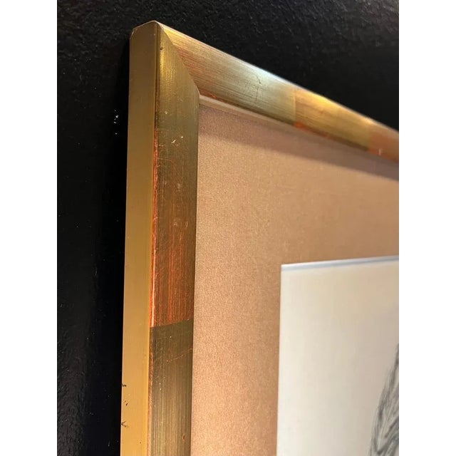 Hans Berger, Portrait, Graphite on Paper For Sale - Image 10 of 12