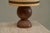 Table Lamp in Carved Wood with Shade in Woven Jute, 1960s For Sale - Image 9 of 15