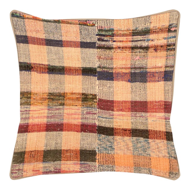 1960s Turkish Rag Pillow For Sale