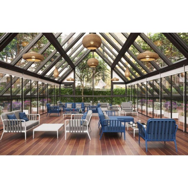 Ribbons Bronze Double Central Sofa by Mowee For Sale - Image 4 of 7