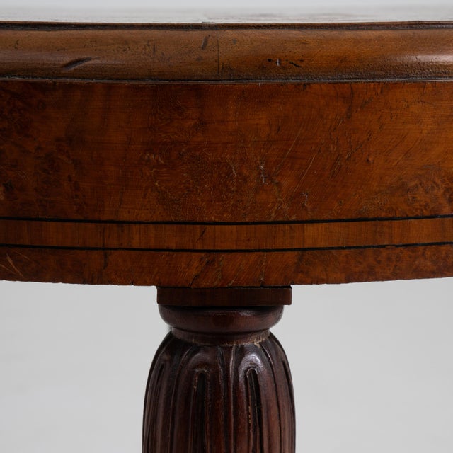 1920s French Art Deco Bouillotte Side Table, Circa 1920 France For Sale - Image 5 of 12