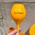French Veuve Clicquot Orange Champagne Ice Bucket With Four Glasses Set For Sale - Image 3 of 12