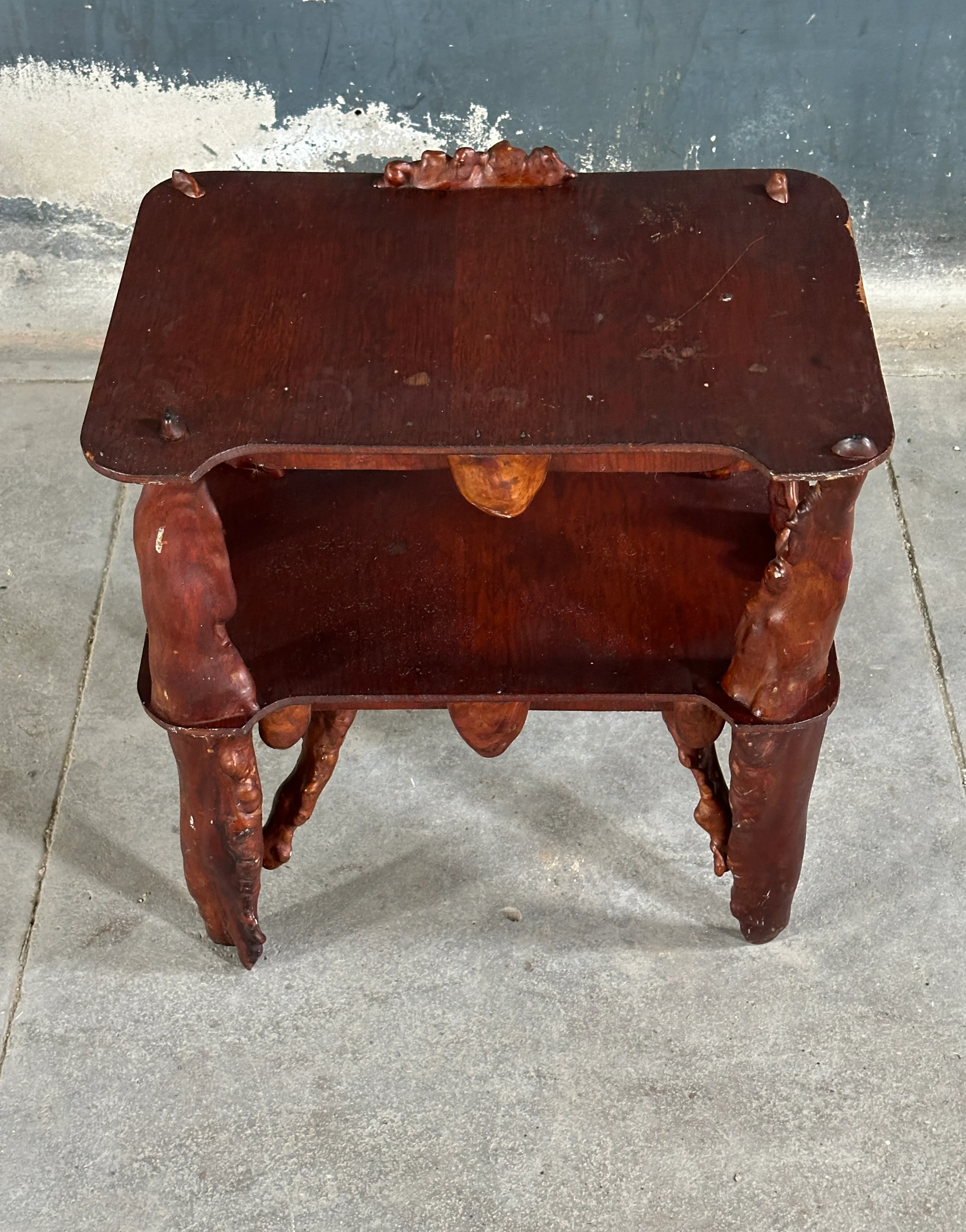 20th Century Cypress Knee End Table | Chairish