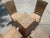 McGuire Authentic McGuire Antalya Laced Rawhide Dining Table & 4 Chairs For Sale - Image 4 of 14