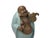 Ceramic Joyful Laughing Buddha Light Celadon Robe Ceramic Coin Bat Ru Yi Figure For Sale - Image 7 of 13