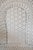 Vintage 70s Victoria Style White Wicker Rattan Glider Rocking Peacock Lounge Chair For Sale - Image 10 of 18