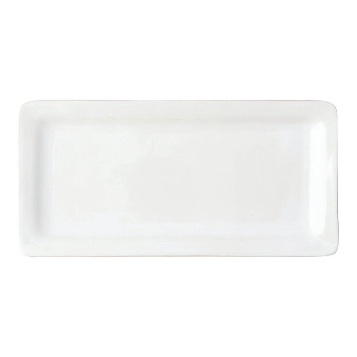 Juliska Puro Whitewash Rectangular Appetizer Platter Chairish