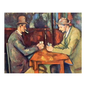 Paul Cezanne Two Card Players Giclee LTD Edition