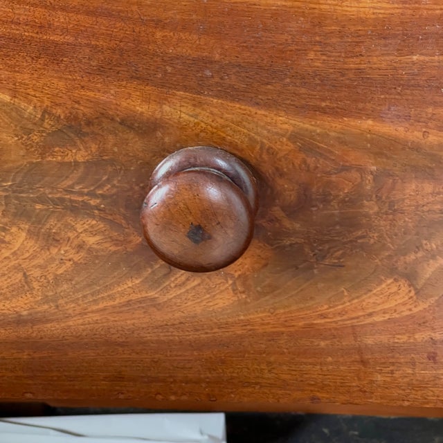 Wood Victorian Flame Mahogany Wardrobe For Sale - Image 7 of 9