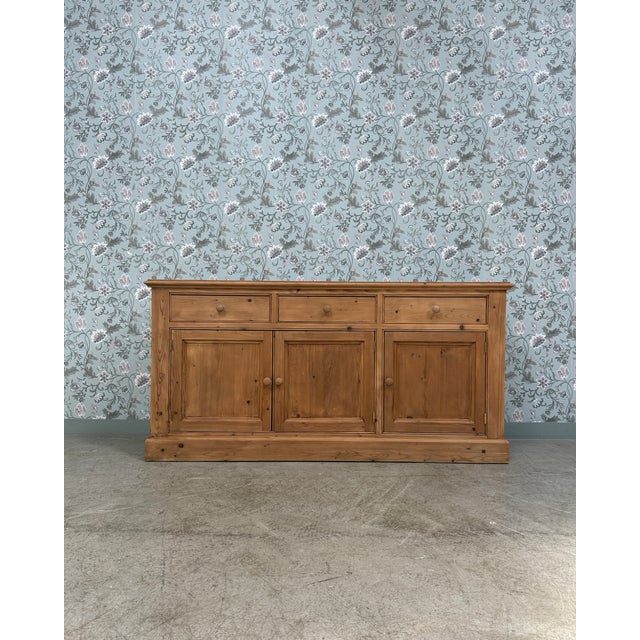Vintage Sideboard in Pine, 1970s For Sale - Image 17 of 17