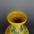 Art Deco Chinese Vintage Ceramic Vase,Ming Dynasty Yongle Marked Yellow Ground Famille Verte Porcelain Vase Hand Painted Dragon and Phoenix Pattern For Sale - Image 3 of 7