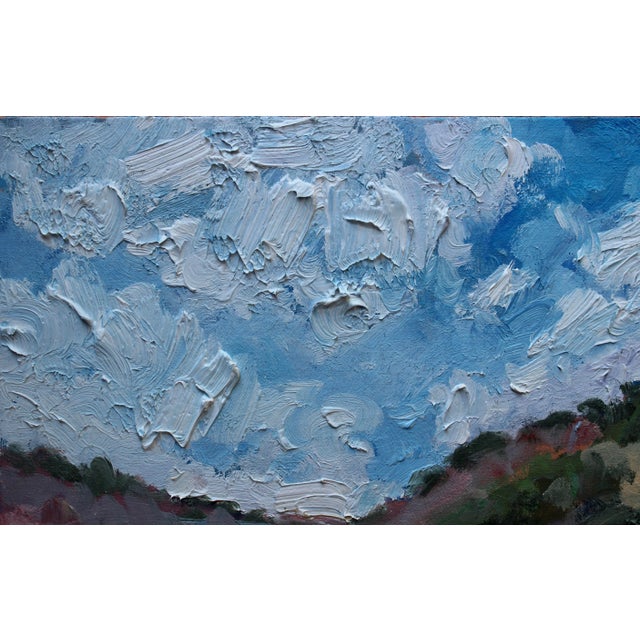 Impasto Desert Landscape Oil Painting – American Southwest Inspired Art For Sale - Image 4 of 9