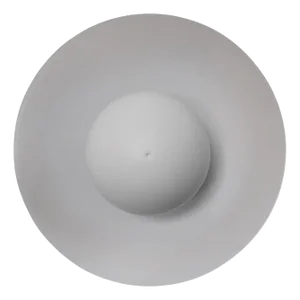 White Metropolis Sconce by Jan Garncarek