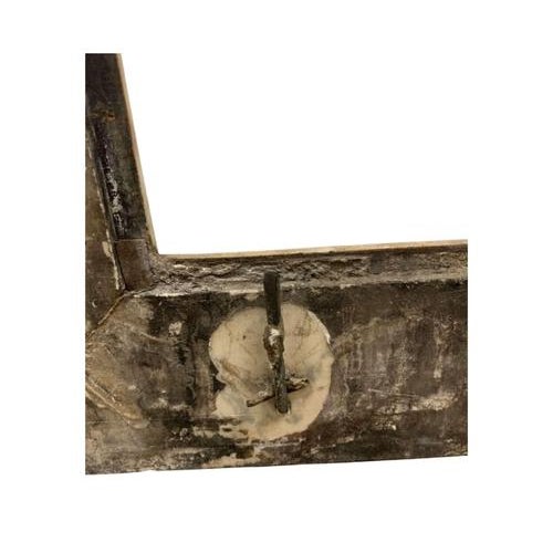 Antique French Marble Arched Mirror Frame, 1890s For Sale - Image 14 of 15