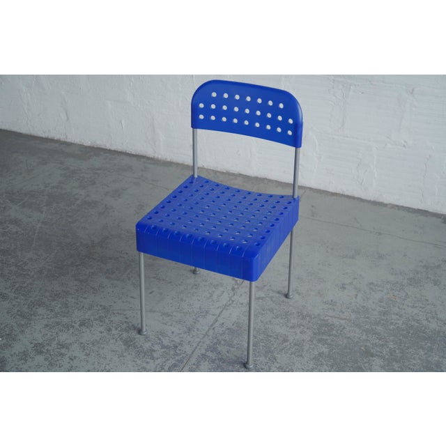 The Enzo Mari NOS model "The Box" chair, manufactured by Aleph Atlantide (Driade) in Italy in 1995, is a striking example...