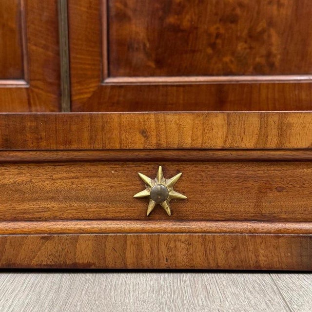 Antique Early 19th Century English Regency Mahogany Chiffonier For Sale - Image 12 of 13