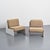 Beige Lounge Chairs attributed to Pierre Guariche for Negroni, 1970s, Set of 2 For Sale - Image 8 of 13