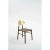 Bokken chair, beech structure stained, gold or silver leaf with Bellavista/Piccini Dimensions: H. 81,7 D. 49 W. 53,5 cm...