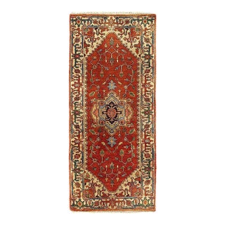 Pasargad DC Fine Hand Knotted Serapi Runner For Sale