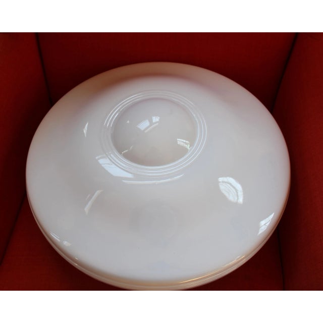 1930s 1930s Art Deco Flying Saucer Pendant Light For Sale - Image 5 of 8