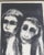 Signed dated etching by Irene Stein. "Two Faces". Measures 16" by 21 1/2". Irene Stein (born 1895) Irene Stein was...