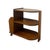1970s Antique Art Deco Wood Magazine Rack Three Tiered End Table. For Sale - Image 5 of 7