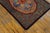 Early 20th Century 1920s Multicolor Floral Folk Art Antique American Hooked Rug 2'6" X 3'6" Handknotted Wool Carpet For Sale - Image 5 of 5