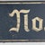 Wood Vintage Double Sided "Lane No. 1" Railway / Station / Racing Wooden Sign For Sale - Image 7 of 12