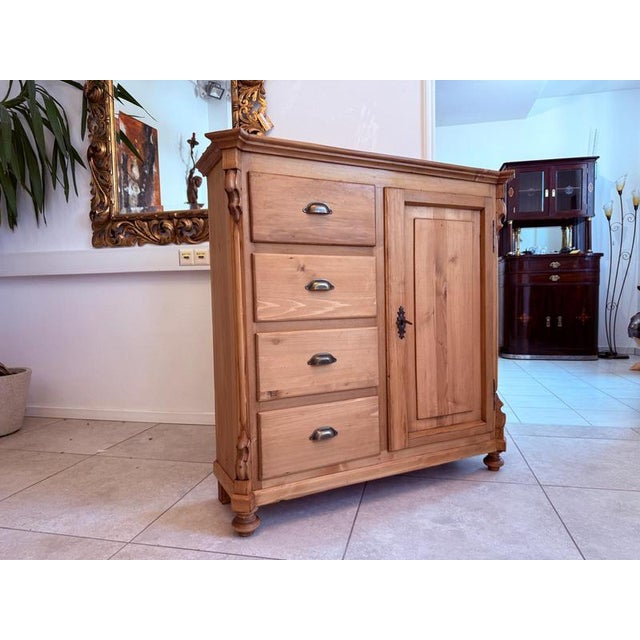 Antique Gründerzeit Chest of Drawers, 1890s For Sale - Image 3 of 10