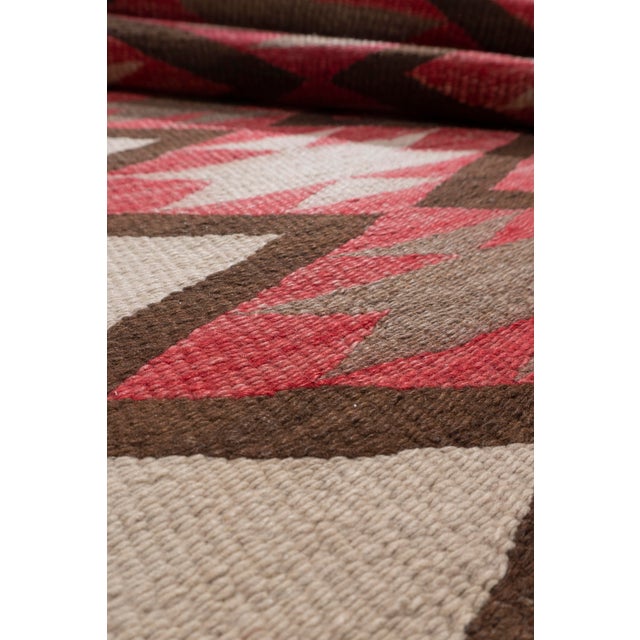 1950s Vintage Circa 1950 Navajo Style Rug 3ft 5in X 6ft 10in For Sale - Image 5 of 8