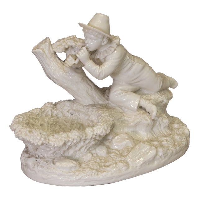 Royal Worcester Figure of Piper from James Hadley, 1880s For Sale